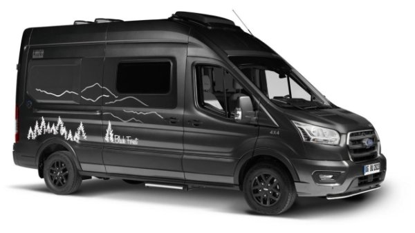 За сезон 2025 Bürstner съчетава успеха на своите модели със задвижване на всички колела с най-продавания дизайн от Black Forest. Резултатът е Lineo C 4x4 Black Forest -  "шик" Ford Transit в цвят Magnetic Metallic . Шасито може да бъде поръчано с основното ниво на оборудване Flex (стандарт) или Premium (опция). В първия случай Lineo C 4x4 е оборудван с механична скоростна кутия, двигател със 130 к.с. и плюсове като мултимедийната информационно-развлекателна система Ford Sync 4 с 12" сензорен екран. Версията Premium, по-богата и по-опционална, включва 165 к.с., като има и два варианта на вътрешно оформление.